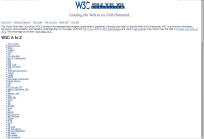 Screenshot of the home page layout with CSS float enabled