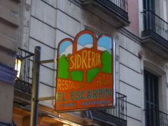 El Escarpin, central Madrid