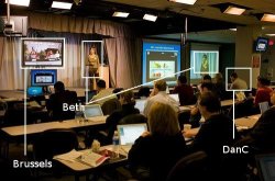 Beth, the audience, Belgium, her pitch, and herself