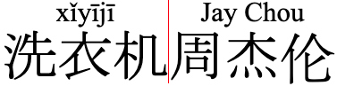 Picture of start-aligned text.