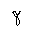 OPEN-FACE GREEK SMALL GAMMA