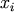 x_i