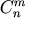 C^m_n