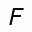 MATHEMATICAL SANS-SERIF BOLD ITALIC CAPITAL F