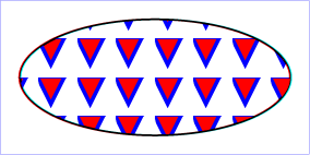 Example pattern01 - fill a rectangle by referencing a radial gradient paint server