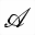MATHEMATICAL BOLD SCRIPT CAPITAL A