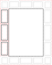 left-top, left-middle, and left-bottom margin
boxes in the page box's left margin