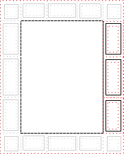 right-top, right-middle, and right-bottom margin
boxes in the page box's right margin