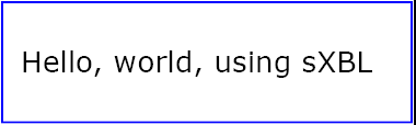 Simple XBL example