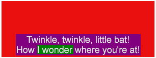 TT AF backgroundColor style property