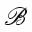 MATHEMATICAL BOLD SCRIPT CAPITAL B