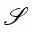 MATHEMATICAL BOLD SCRIPT CAPITAL S