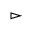 WHITE RIGHT-POINTING POINTER