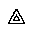 WHITE TRIANGLE CONTAINING SMALL WHITE TRIANGLE