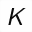 MATHEMATICAL SANS-SERIF BOLD ITALIC CAPITAL K
