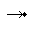 RIGHTWARDS ARROW TO BLACK DIAMOND