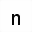 MATHEMATICAL MONOSPACE SMALL N