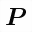 MATHEMATICAL BOLD ITALIC CAPITAL RHO