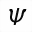 MATHEMATICAL SANS-SERIF BOLD ITALIC CAPITAL PSI