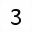MATHEMATICAL MONOSPACE DIGIT THREE