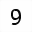 MATHEMATICAL MONOSPACE DIGIT NINE