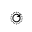 COMBINING CLOCKWISE RING OVERLAY