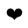HEAVY BLACK HEART
